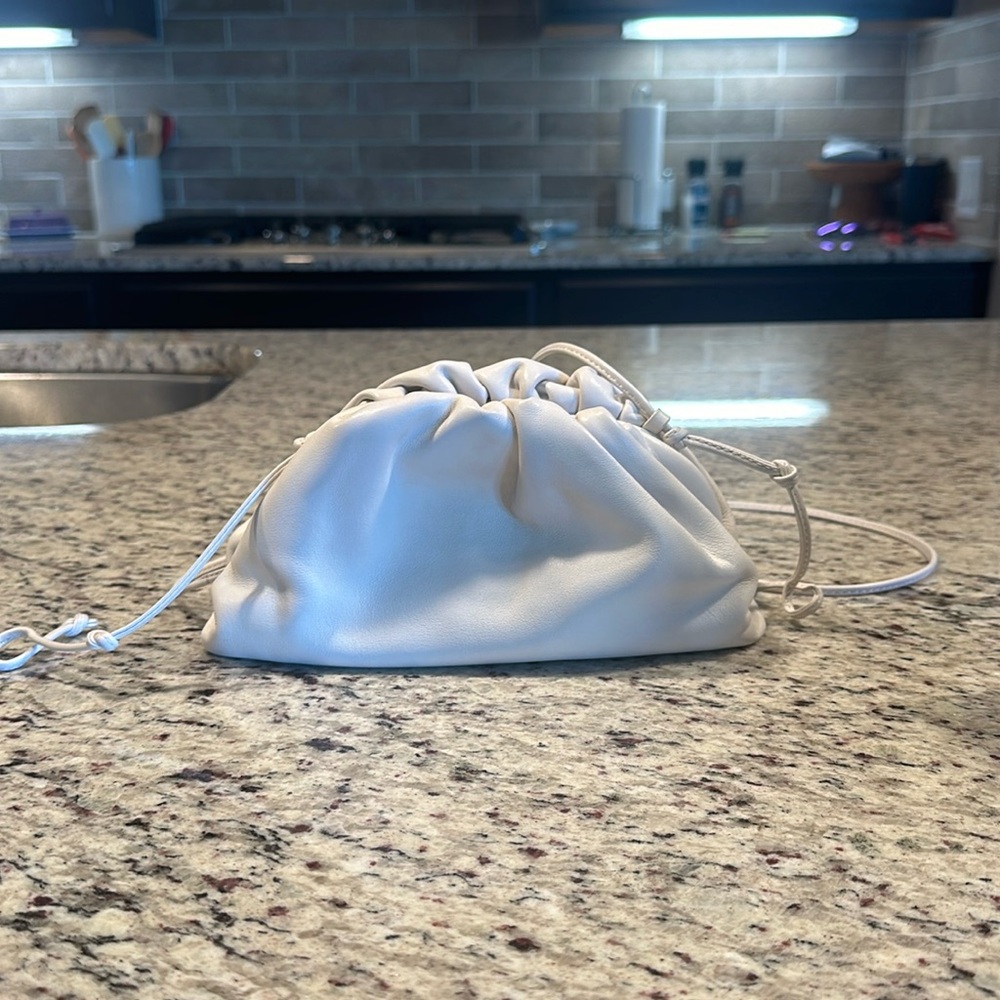 Bottega Mini Pouch - Chalk